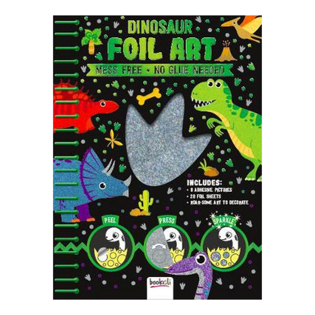 Dinosaur Foil Art Book