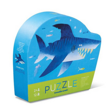 Load image into Gallery viewer, Shark Mini Jigsaw Puzzle - 12 Piece
