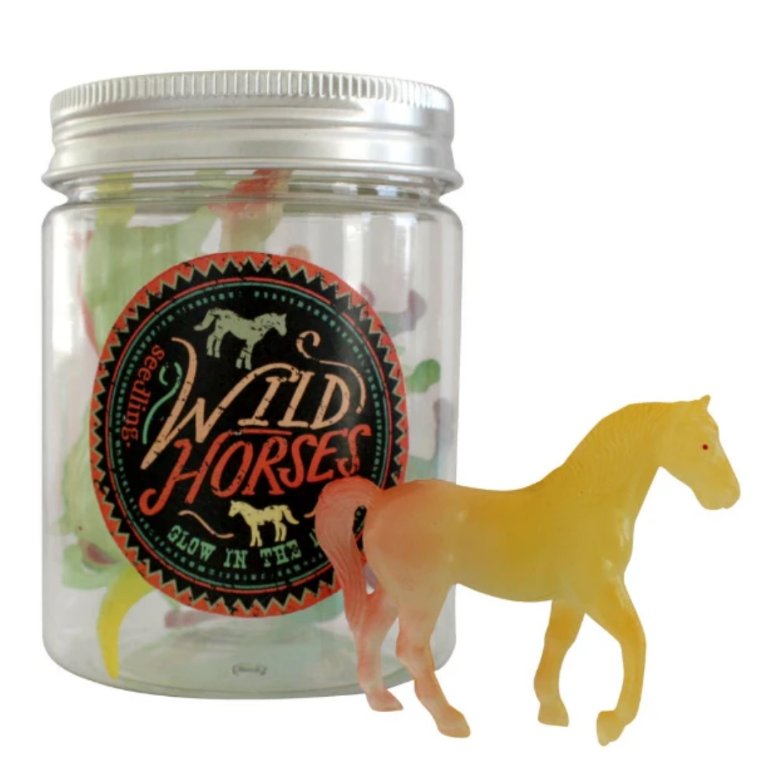 Glow in the Dark Wild Horses Butterfly Creek Gift Shop
