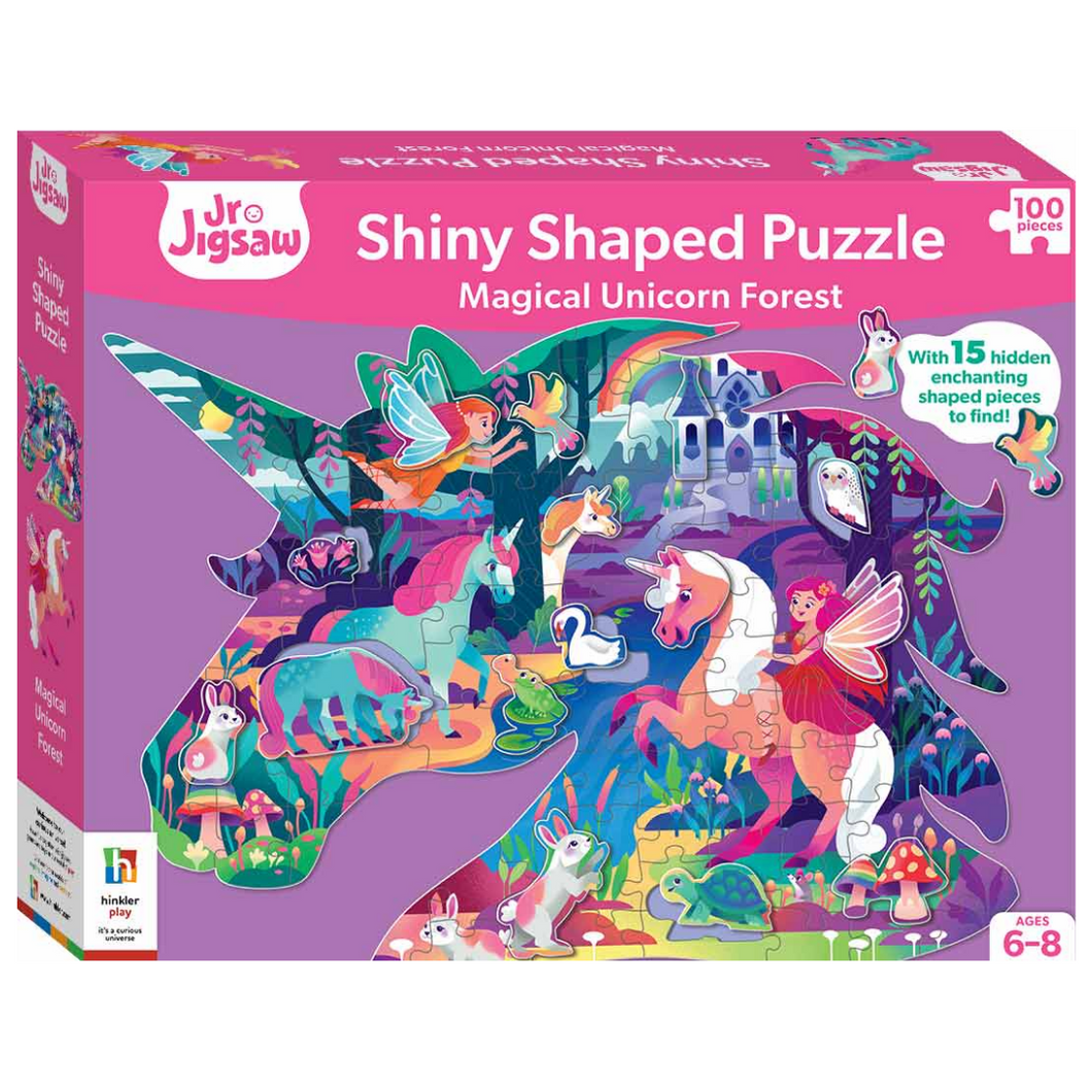 Shiny Unicorn Shaped Puzzle