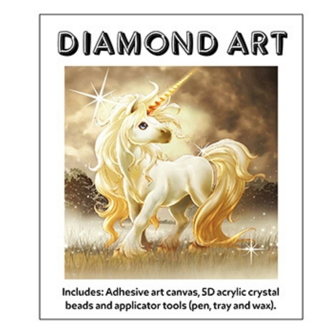 Diamond Art Magical Unicorn Activity
