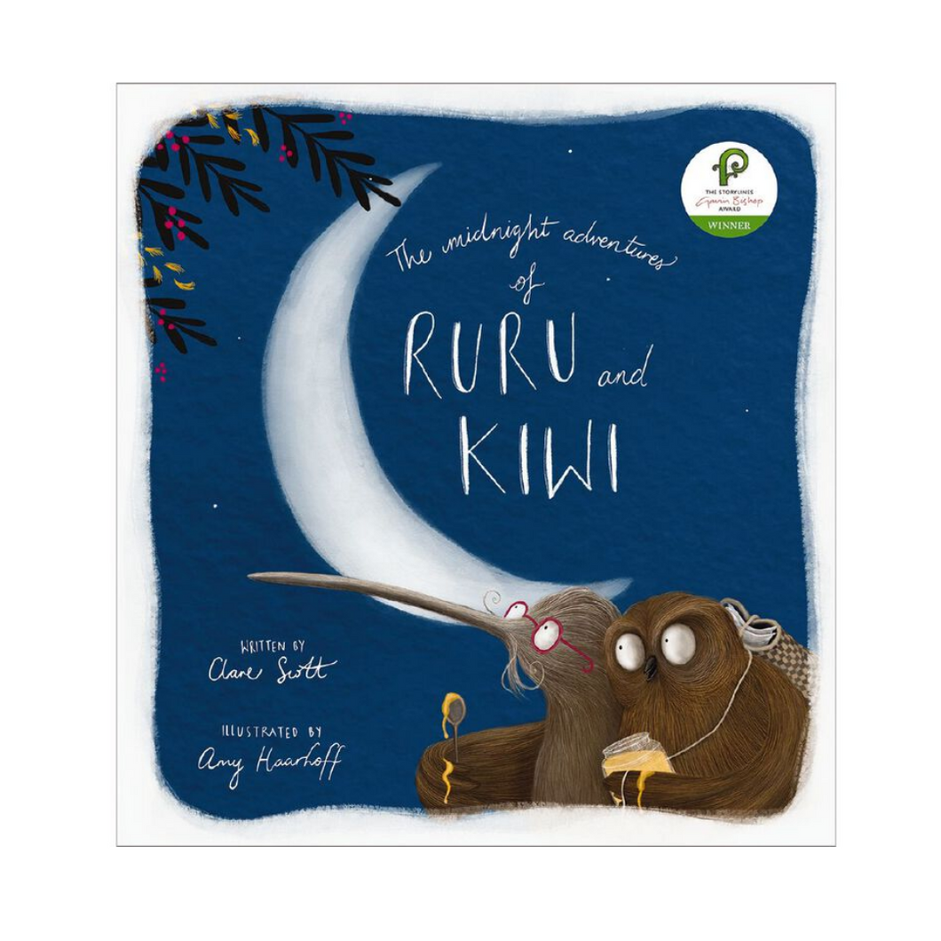 Night Adventure of Ruru & Kiwi Book