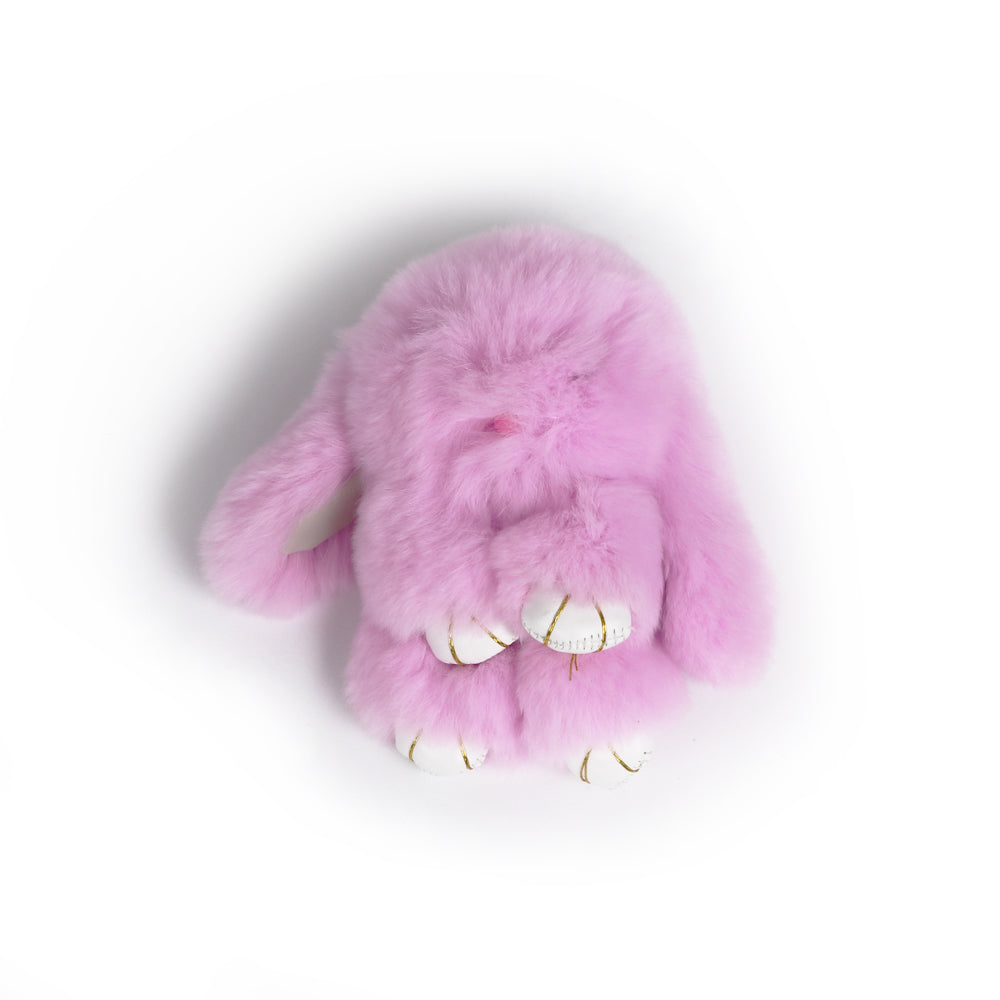 Small Bunny Keyring - Purple